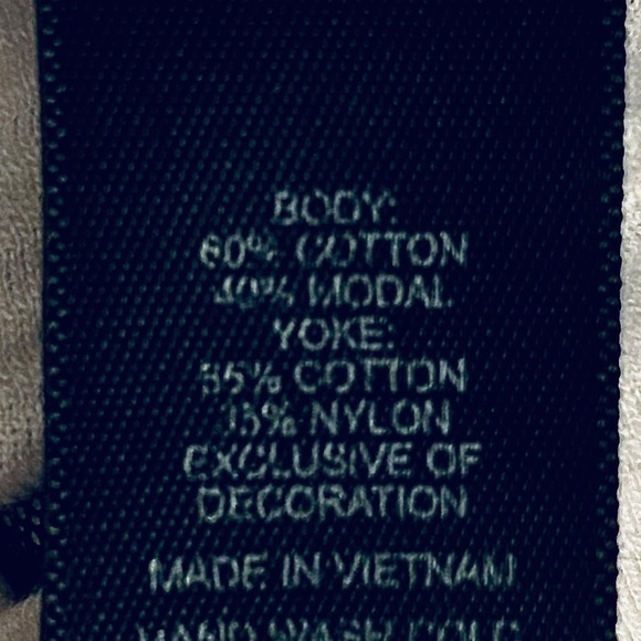 Express White Tee with Black Lace & Illusion Mesh - Picture 10 of 11